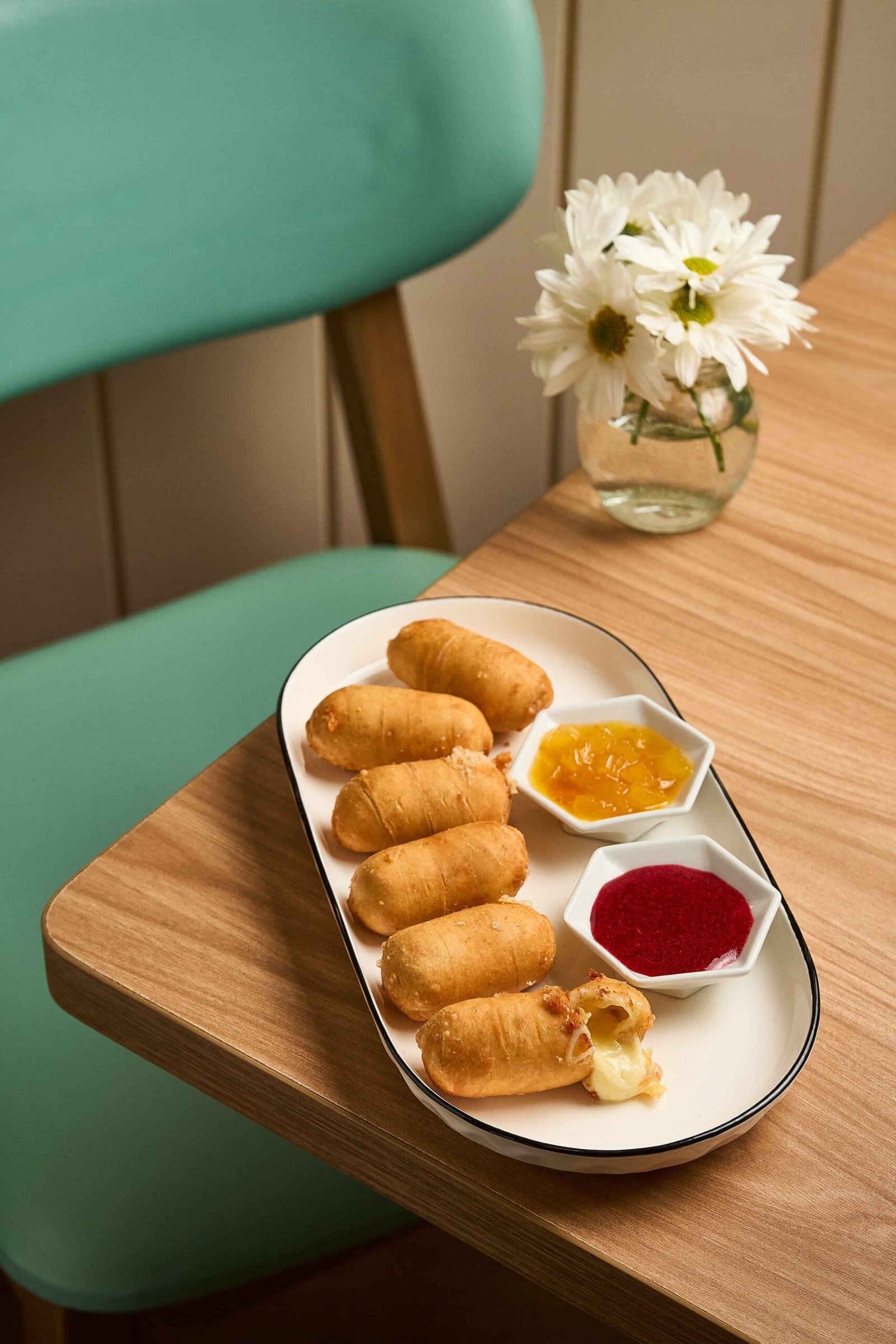 Mini palitos de queso