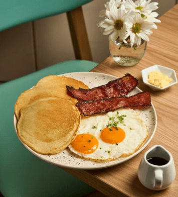 Torre de pancakes